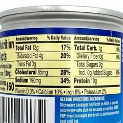 Nutritious Vienna Sausages, 6-Pack, Perfect for Keto Diet & Emergency Supplies