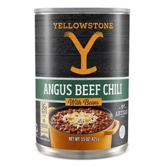 Angus Beef Chili with Beans 15 oz Cans 6 Pack