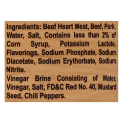 Pickled Smoked Polish Sausage, 8 Ounce Jar