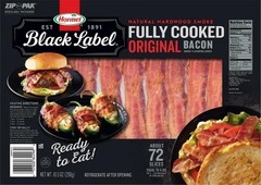 Hormel Black Label Fully Cooked Bacon10.5 Ounce Pack of 1