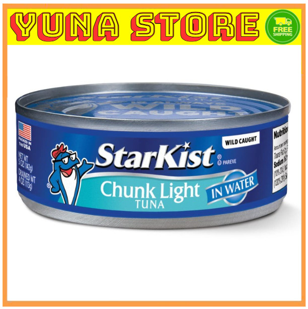 StarKist Chunk Light Tuna in Water, 5 oz (1 Pack)