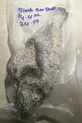 Saltfish Salted Fish Blk Sea Bass Baccala Bacalao 14.4 oz Carribean Italian US