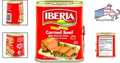 Halal Certified Corned Beef – Premium Quality Meat with Natural Juices – 12 oz