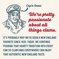 Snow’s Chopped Clams in Clam Juice 6.5 oz x 4 cans