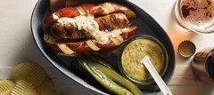 Knockwurst Smoked Sausage – Homemade -fully cooked 2 lb for $20 !! US SELLER !!