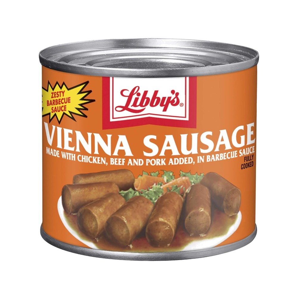 Canned Vienna Sausages BBQ Flavored – 24 Pack