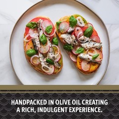 Wild Caught Skinless Boneless Sardines in Olive Oil, 4.4oz, Pack of 12