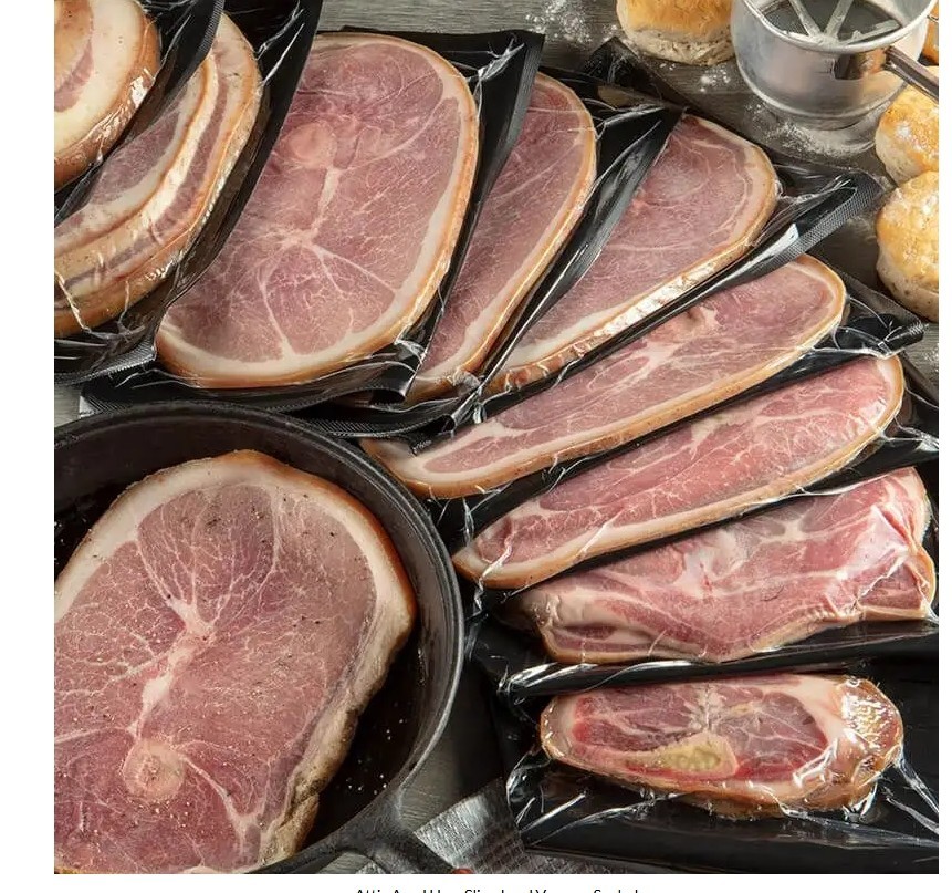 (2) 7.5 Pound -8.5 Pound Sliced Attic Aged Hams