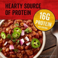 Hormel Chunky Beef Chili with Beans, 15oz (Pack of 6) – No Artificial Additives
