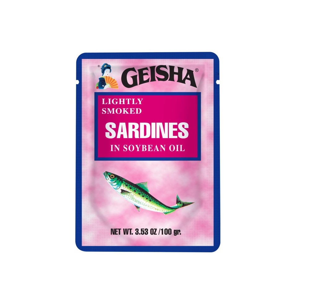 Lightly Smoked Sardines in Soybean Oil 3.53oz (Pack of 24), Sardines| HALAL &…