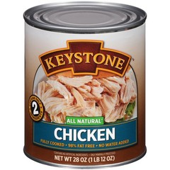 Keystone All Natural Chicken, 28 oz Can,98% fat free No water added