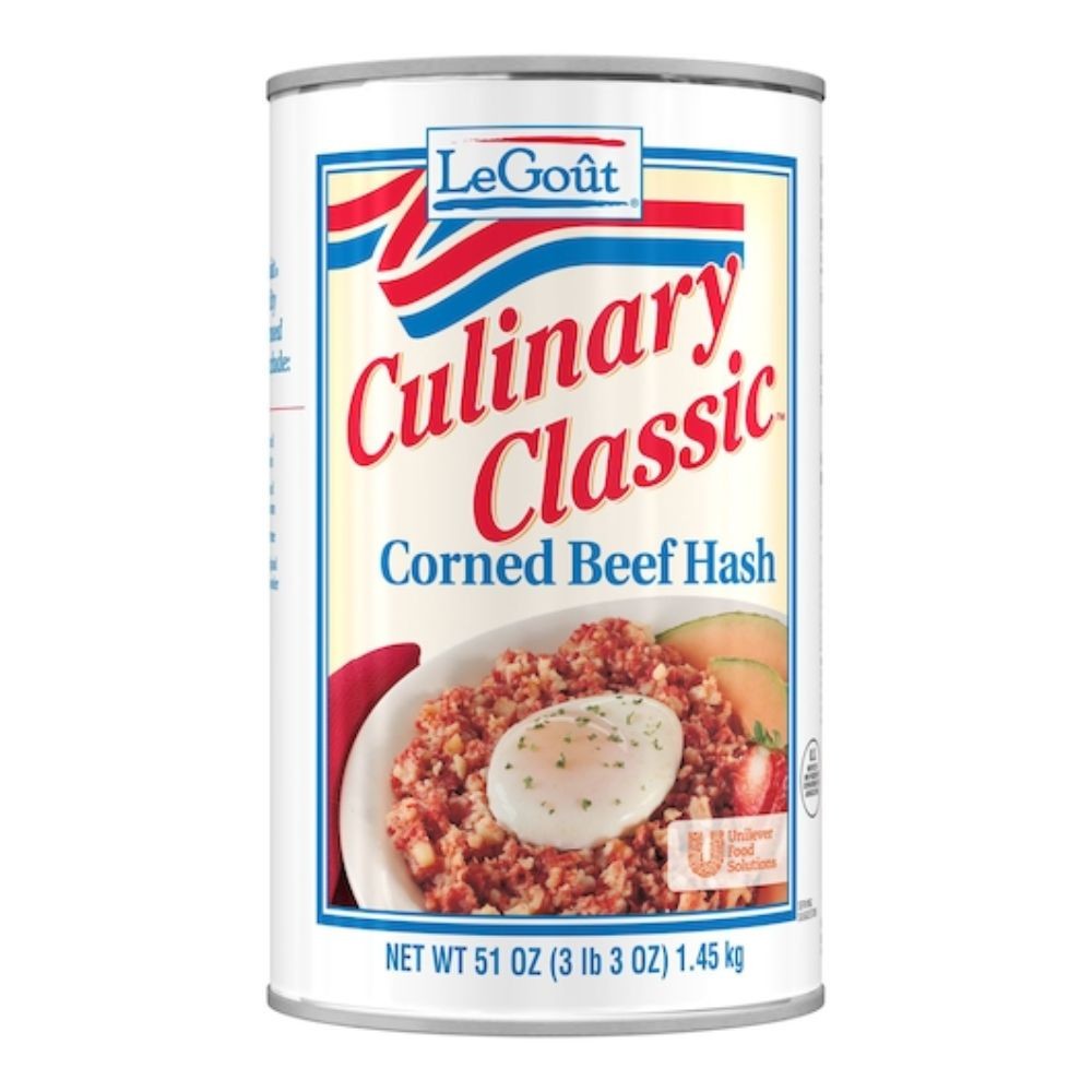 Legout Corned Beef Hash, 51 Ounces, 12 Per Case