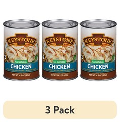 (3 pack) Keystone All Natural Chicken, 14.5 oz Can