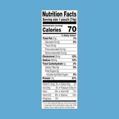 Chunk Light Tuna in Water, 2.6 oz Pouch 1 Pack Ready to Eat Wild Caught Tuna,…