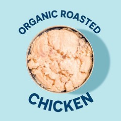 Convenient Organic Roasted Chicken Breast, Skinless, Boneless – Pack of 12 Cans