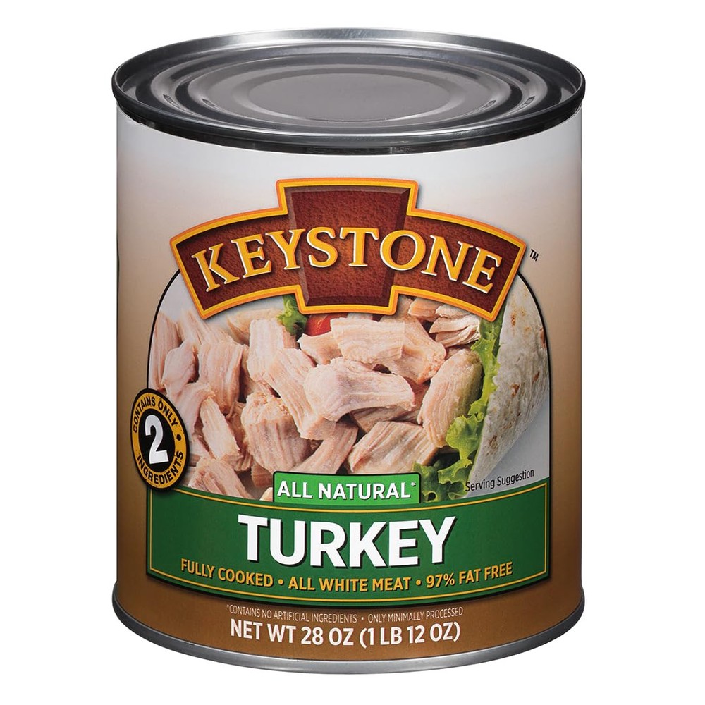 Pork and Sea Salt Fully Cooked Chunk Style Gluten Free 28 oz Can