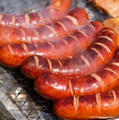 Fully Cooked and,Smoked Sausage ready to eat 2.5LB For $ 25!! US SELLER !!