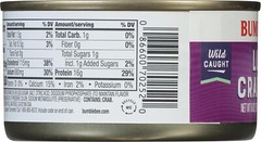 Bumble Bee Lump Crab Meat, 6 Oz Can – 16G Protein & 1G Carb per Serving – Wild C