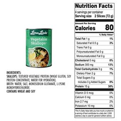 Loma Linda – Vegetable Skallops (15 oz.) – Plant Bases Vegetarian