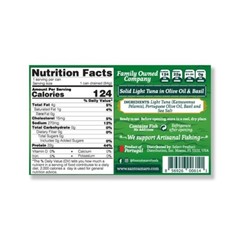6 Flavor Variety Pole & Line Wild Tuna Fillets in Virgin Olive Oil from PORTUGAL