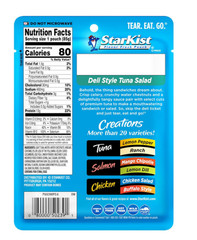 StarKist Tuna Creations Deli Style – Wild Caught Protein Pack 3 oz