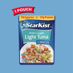 StarKist Chunk Light Tuna in Water Ready to Eat Wild Caught Tuna, 2.6oz