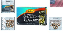 Handpacked Wild Caught Smoked Oysters in Oil – 3 Ounce for Culinary Creations