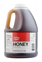 Honey, 80 Ounce (5 LB) Large Bulk Honey Jug