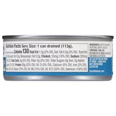 Bumble Bee Solid White Albacore Tuna in Water 5 Oz Can Pack of 24 Wild Caught