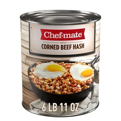Corned Beef Hash, Canned Food and Canned Meat, 6 lb 11 oz (#10 Can Bulk)
