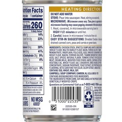 Canned Chicken and Dumplings 10.5 OZ Case of 12 Souper Meal Ready-to-eat