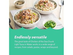 Chicken of the Sea Chunk Light Tuna in Water