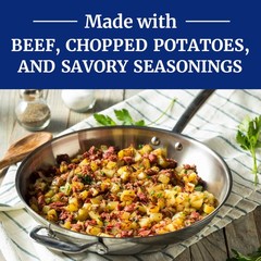 Canned Corned Beef Hash 15 oz High Protein 37g Per Serving 2 Pack