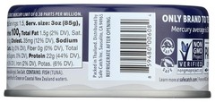 Safe Catch – Wild Albacore Tuna Canned – 5 oz. Lowest Mercury Limit of any Brand