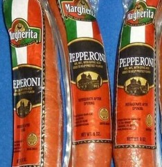 Margherita Brand Premium Pepperoni Sticks, (5 STICKS), Use By 4/26, Great Price