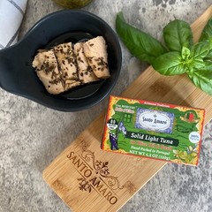 6 Flavor Variety Pole & Line Wild Tuna Fillets in Virgin Olive Oil from PORTUGAL