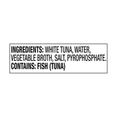 Chunk White Albacore Tuna in Water (Pack of 12), 5 Ounce Cans – Wild Caught, Hig
