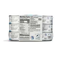Wild-Caught No Salt Albacore Tuna in Water 6-Pack