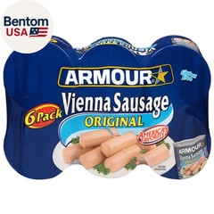 Star Vienna Sausage, Original Flavor, Canned Sausage, 4.6 Oz (Pack of 6)