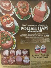 Krakus Imported Polish Boiled Deli HALF Ham ONLY 5.5lb !! US SELLER !!