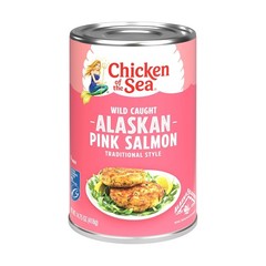 Chicken of the Sea Traditional Style Pink Salmon, 14.75 Ounce
