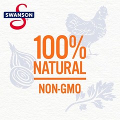 Swanson 100% Natural Unsalted Chicken Stock, 32 Oz (12 Pack) for Holiday Meals
