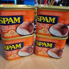 SPAM Gochujang Flavored 12oz Can x 4, New Flavor 2024, Best By 11/2027