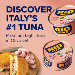 Solid Light Skipjack Tuna in Olive Oil, 5.6 Ounce Can (Pack of 12), Italy’S No.1