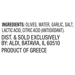 Specially Selected Garlic Stuffed Olives, 7 oz – Pack of 3