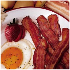 Real Thick Cut Bacon, 10 Shelf Life, 2+ lbs