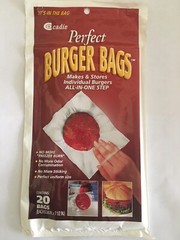 PERFECT BURGER BAGS by CADIE 4 PACK (80 BAGS)