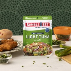 Bumble Bee Chunk Light Tuna in Water, 2.5 oz Pouches Ounce (Pack of 12)