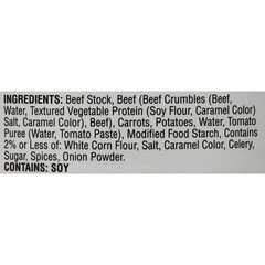 (4 pack) Castleberry’s Chunky Beef Stew, 20 oz Can