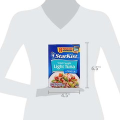 Fresh,StarKist Chunk Light Tuna in Water – 2.6 oz Pouch (8-Pack),New